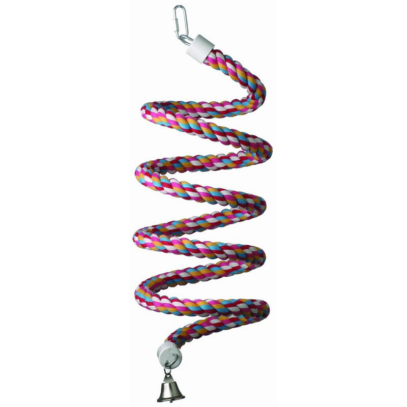 Super Bird Creations 9/10-Inch by 96-Inch Rope Bungee Bird Toy, Large