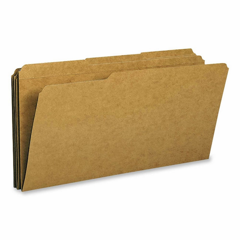 Smead File Folder, Reinforced 1/3-Cut Tab, Legal Size, Kraft, 100 per Box (15734)
