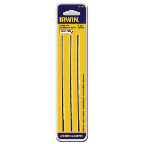 IRWIN Tools Coping Saw Blades, Fine, 3-pack (2014501)