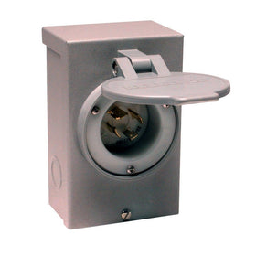 Reliance Controls Corporation PB20 20-Amp NEMA 3R Power Inlet Box for Generators Up to 5,000 Running Watts
