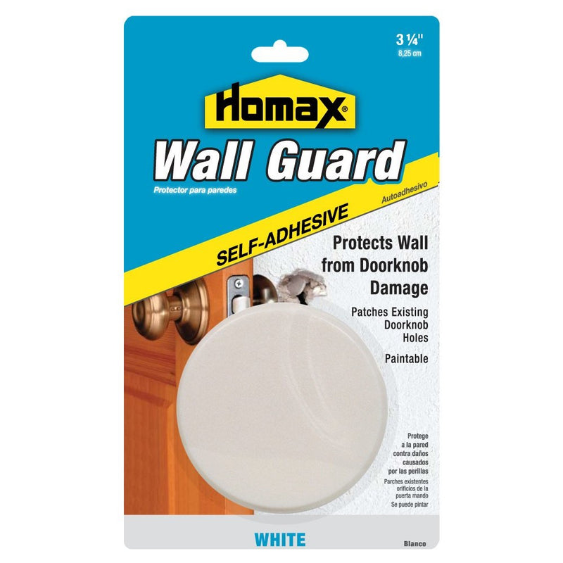 Homax Group 5105 Wall Guard Door Knob Bumper Plate, 5-Inch