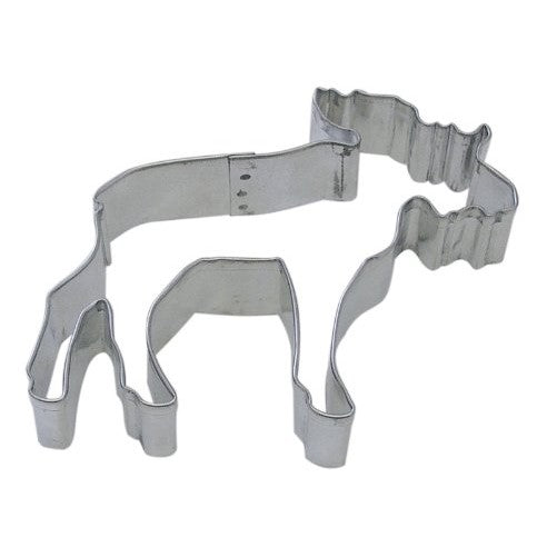 R&M Moose 4" Cookie Cutter in Durable, Economical, Tinplated Steel