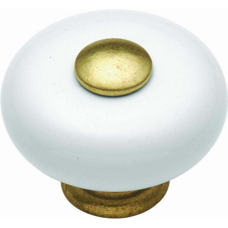 Hickory Hardware P222-LP 1-1/4-Inch Tranquility Cabinet Knob, Lancaster Hand Polished