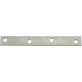 Stanley Hardware 220285 6" X 1-1/8" Zinc Mending Plates Without Screws