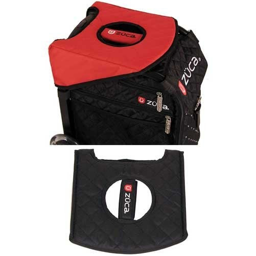 Zuca RSCBR137 Seat Cushion Reversible Black Red 89055900137