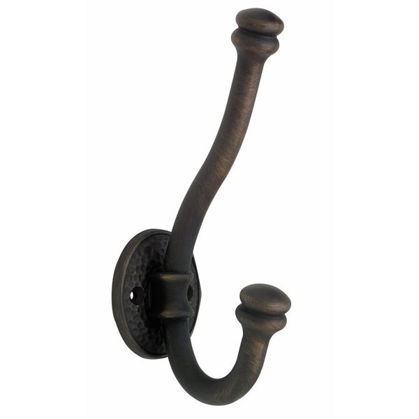 Brainerd B45002Y-OB-CP Jumbo Hammered Hook, Oil Rubbed Bronze