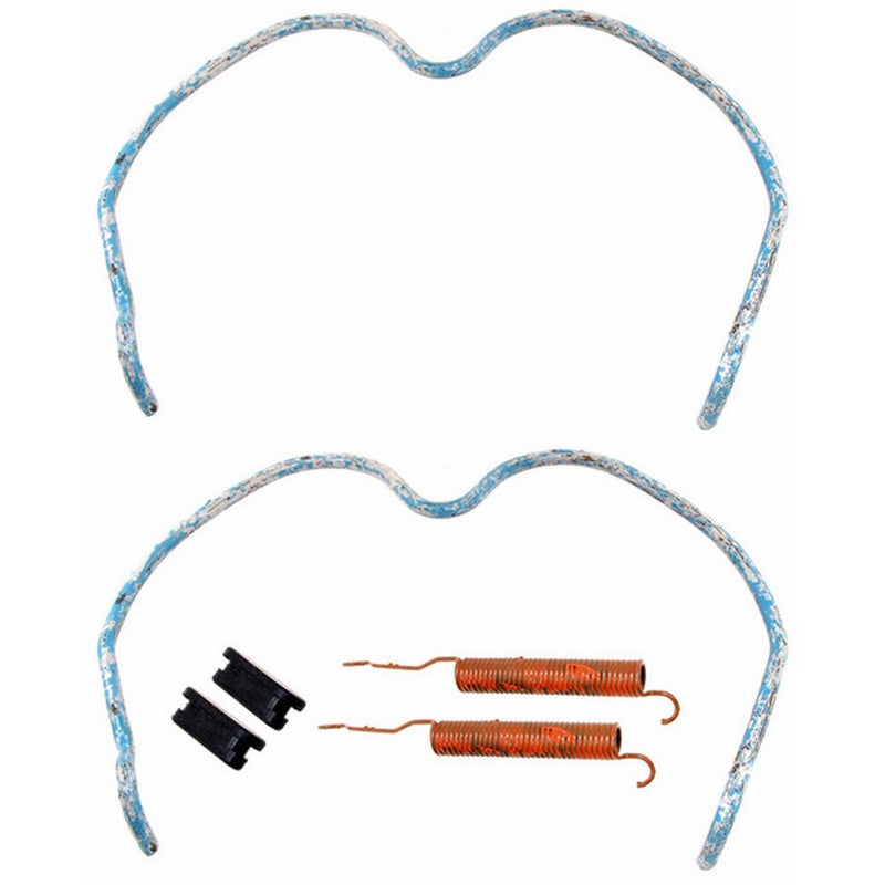 ACDelco 18K1147 Professional Rear Drum Brake Shoe Adjuster and Return Spring Kit with Springs and Caps
