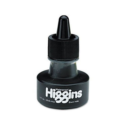 Higgins Waterproof Black India Ink 1 oz.