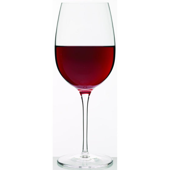 Luigi Bormioli Crescendo 20-Ounce Bordeaux Wine Glasses, Set of 4