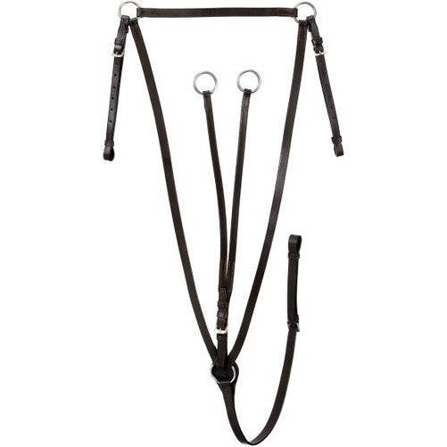 Silver Fox Running Breastplate Martingale