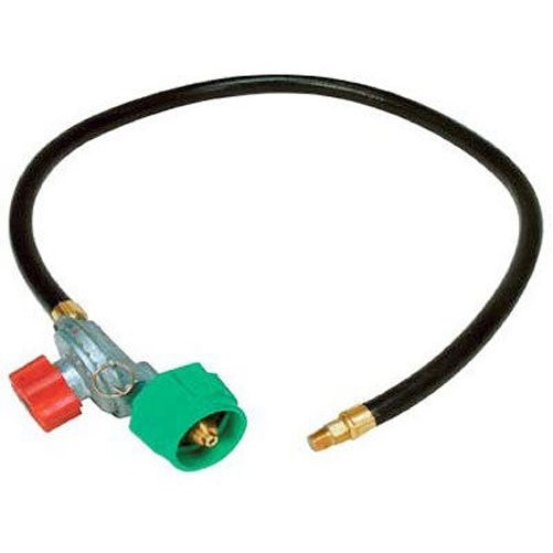 King Kooker 04503 High Pressure Adjustable Regulator with Type 1 Connection and Listed LP Hose with Male Pipe Thread and Orifice