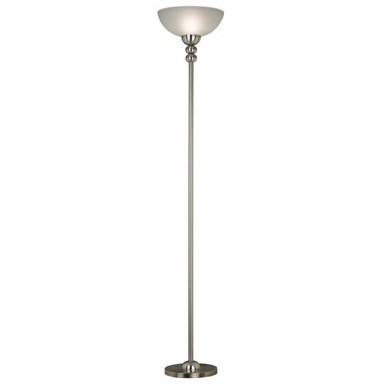 Kenroy Home 20969BS Baubles Torchiere, Brushed Steel