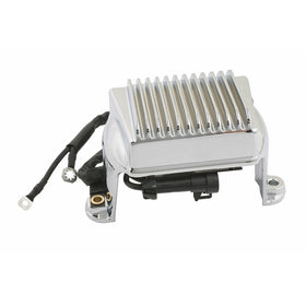Accel 201134C Chrome Motorcycle Voltage Regulator for Harley-Davidson