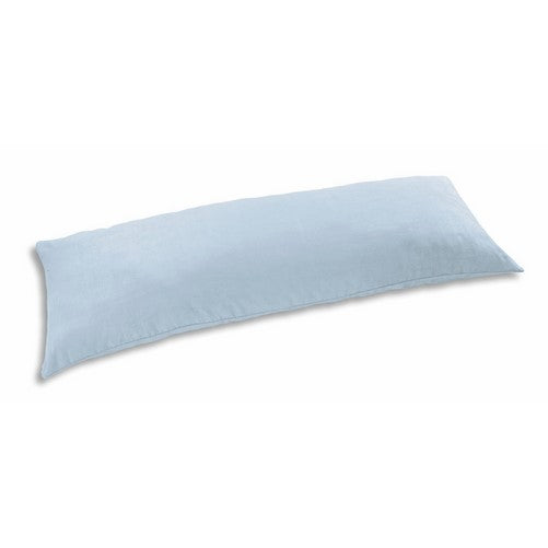 Newpoint International Inc. Microsuede Body Pillow Cover With Double Sided Zippers, Medium Blue