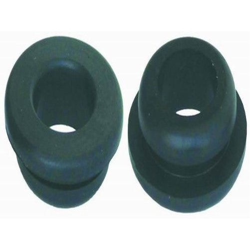 Racing Power Company R9760 1" O.D. x 3/4" I.D. Steel Valve Cover with PVC Grommets, (Pack of 2)