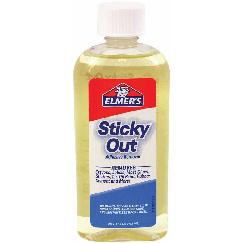 Elmer's Sticky Out Adhesive Remover, 4.0 Ounces, Clear (171)
