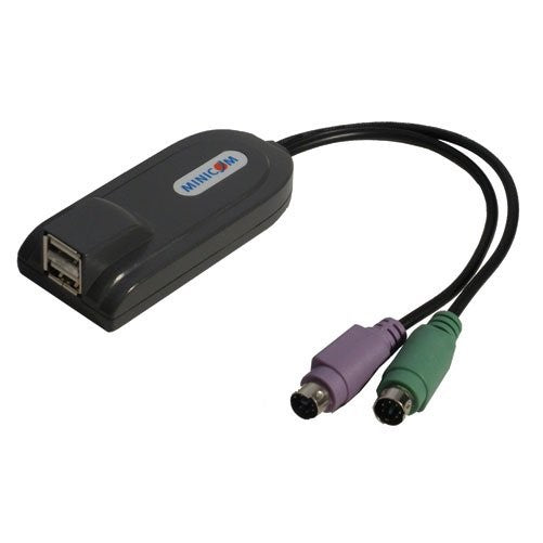 TRIPP LITE Minicom PS2 to USB Converter for KVM Switch and Extender TAA GSA (0DT60002)