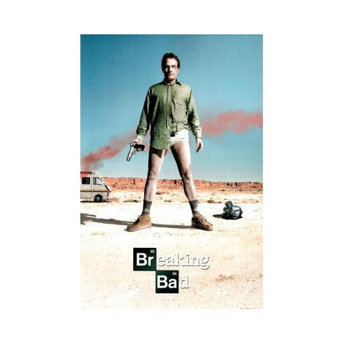 Breaking Bad Bryan Cranston TV Poster Print