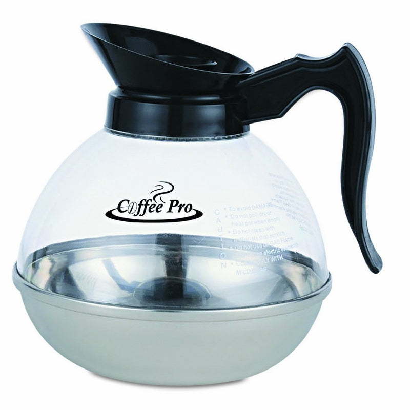 Coffee Pro CFPCPU12 Decanters, 8" Length, 8" Width, 8" Height, 10 lb