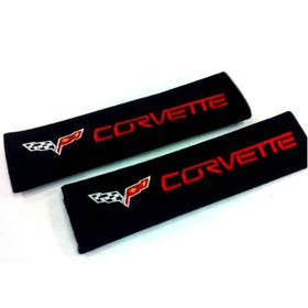 Corvette Seat Belt Cover Shoulder Pad Cushion (2 Pcs)