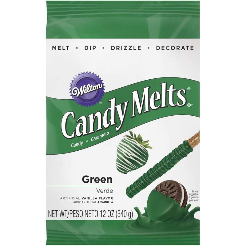 Wilton Dark Green Candy Melts Candy, 12 oz.