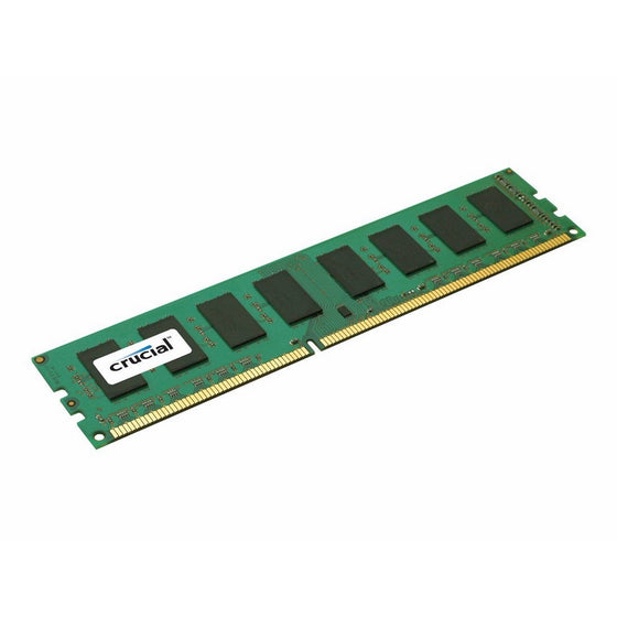 Crucial 2GB Single DDR3 1600 MT/s PC3-12800 CL11 Unbuffered UDIMM 240-Pin Desktop Memory Module CT25664BA160B