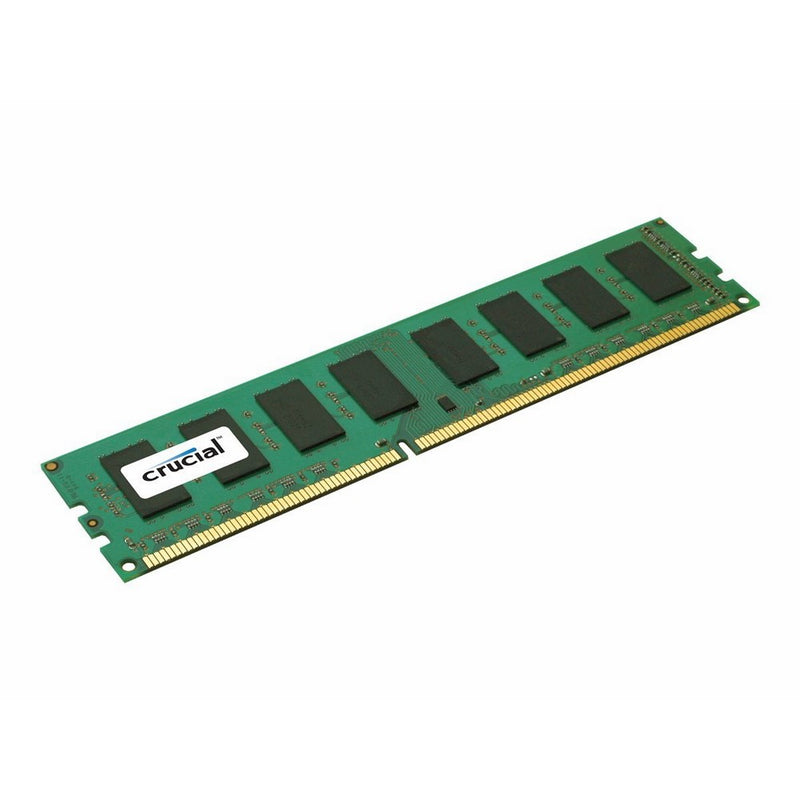 Crucial 2GB Single DDR3 1600 MT/s PC3-12800 CL11 Unbuffered UDIMM 240-Pin Desktop Memory Module CT25664BA160B