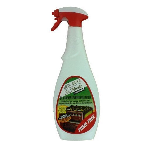 Well Done St. Moritz Oil & Grease Remover - Cold Action Fume Free, 27 Oz. by well done st.moritz