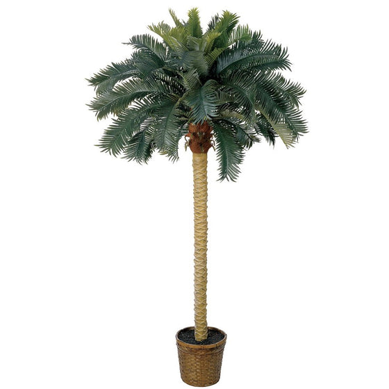 Nearly Natural 5107 Sago Palm Silk Tree, 6-Feet, Green