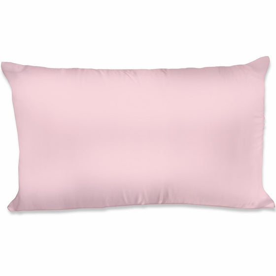 Spasilk 100-Percent Silky Satin Hair Beauty Pillowcase, Standard/Queen, Pink