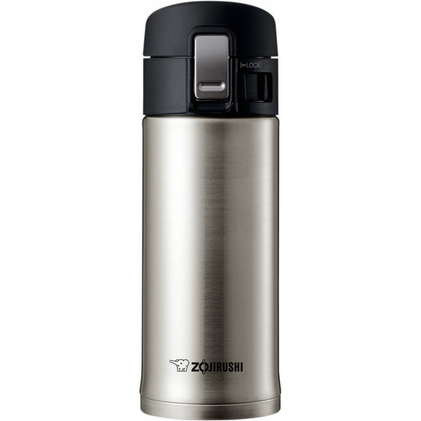 Zojirushi SM-KHE36XA 0.36-Liter Stainless Steel Travel Mug, 12-Ounce, Silver