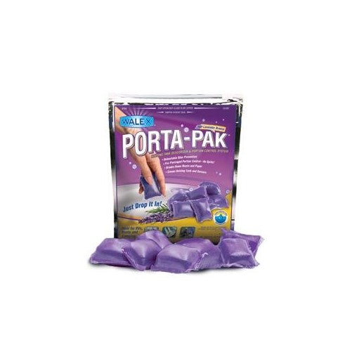 RV Trailer Camper Sanitation Porta-Pak Deodorizer Lavender 10Pk WALEX PPRV10LAV