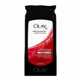 Olay Regenerist Micro-Exfoliating Wet Cleansing Cloths 30 Count (Pack of 2)