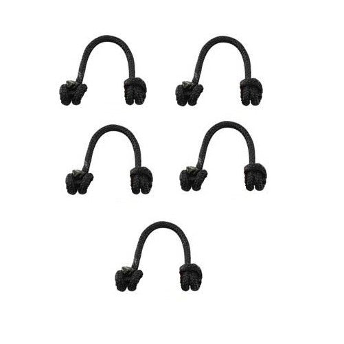 Black Archery Release Bow String Nock D Loop Bowstring (5 Pieces)