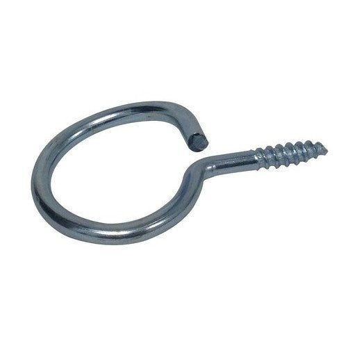 Morris Products 18425 Screw-On Bridle Ring, 3/16" Thread Size, 1" Diameter Size (Pack of 50)