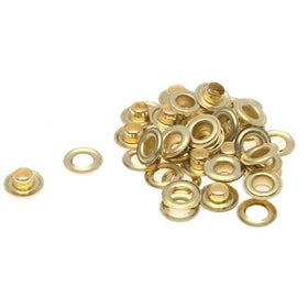 Lord & Hodge 1074-0 #0 Brass Grommet Refills 24 Count