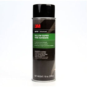 3M 08090 Super Yellow Trim Adhesive, 19oz