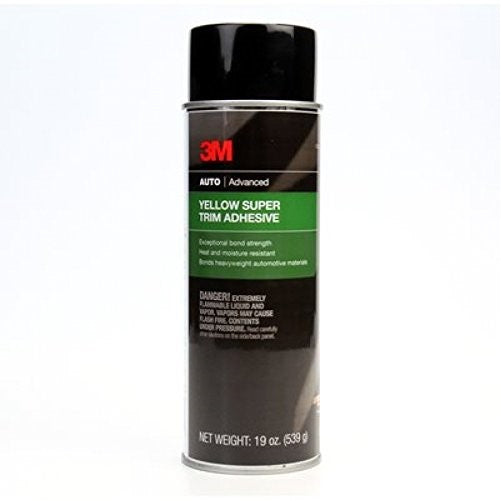 3M 08090 Super Yellow Trim Adhesive, 19oz