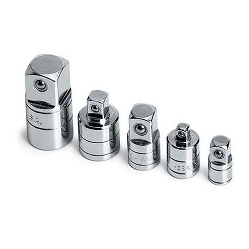 SK 4506 5 Piece 1/4-Inch to 1/2-Inch Female and 1/4-Inch to 1/2-Inch Male Drive Adapter Set