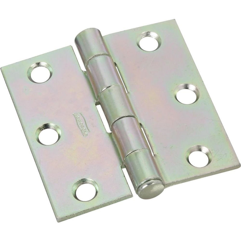 National Hardware N195-644 V504 Removable Pin Broad Hinges in Zinc plated, 2 pack