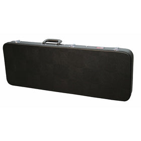 Gator Cases Hard-Shell Wood Case for Standard Electric Guitars; Fits Fender Stratocaster/Telecaster, & More (GWE-ELECTRIC)