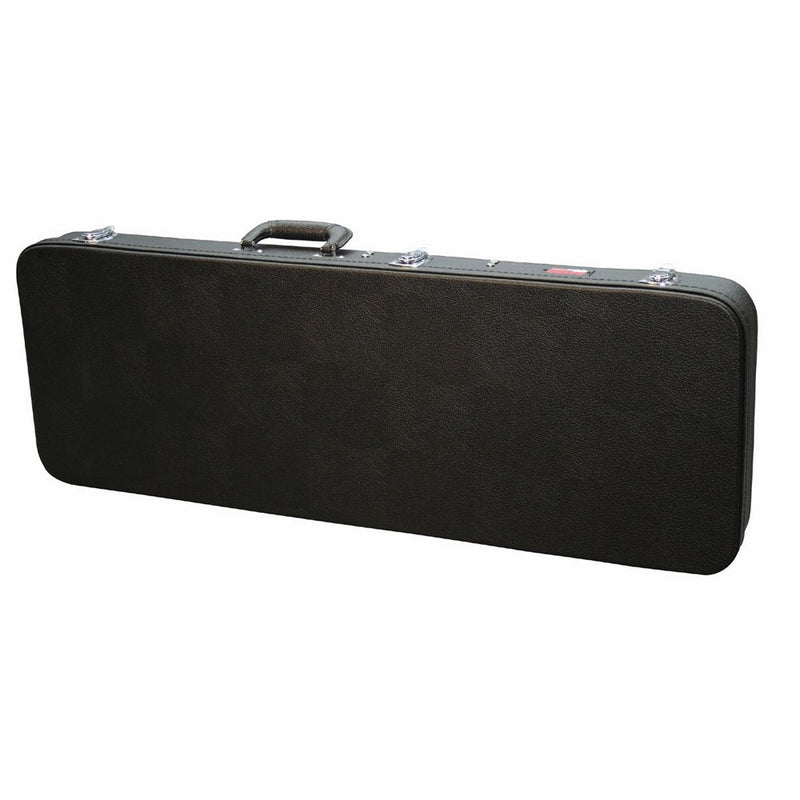 Gator Cases Hard-Shell Wood Case for Standard Electric Guitars; Fits Fender Stratocaster/Telecaster, & More (GWE-ELECTRIC)