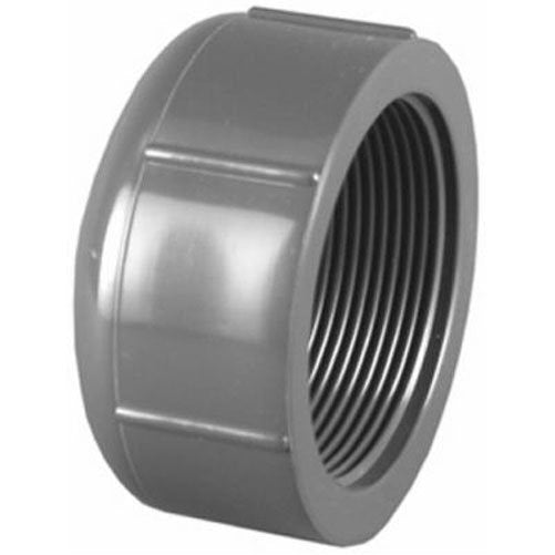 CHARLOTTE PIPE & FOUNDRY PVC 08117 1000HA 1/2" PVC Sch80 FPT Cap