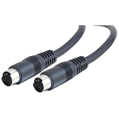 C2G 40916 Value Series S-Video Cable, Black (12 Feet, 3.65 Meters)