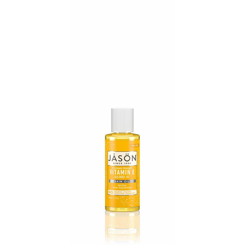 JASON Vitamin E 45,000 IU Maximum Strength Oil, 2 oz. (Packaging May Vary)