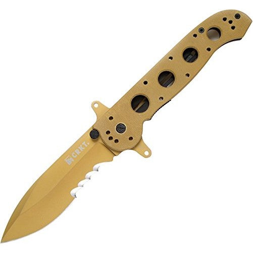 CRKT M21-14DSFG Special Forces Desert Tan Serrated Edge Knife