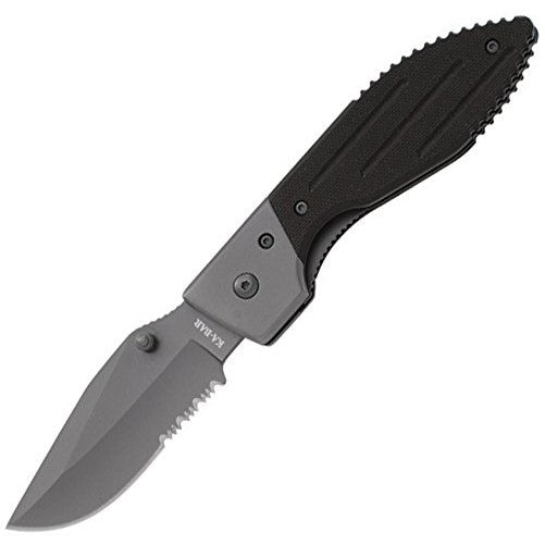 Ka-Bar Warthog Folder II Knife with Serrated Edge