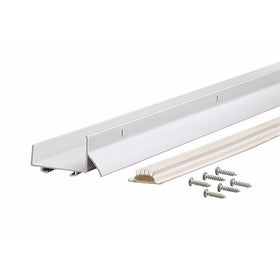 M-D Building Products 69570 1-3/4-Inch by 36-Inch DB003 U-Shaped Door Bottom with Drip Cap, White