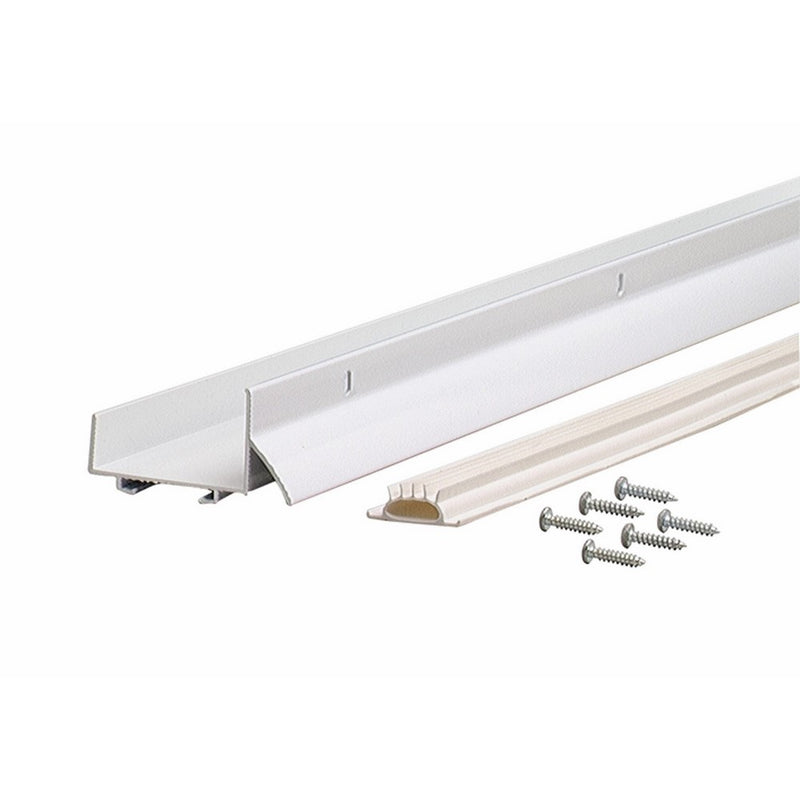 M-D Building Products 69570 1-3/4-Inch by 36-Inch DB003 U-Shaped Door Bottom with Drip Cap, White