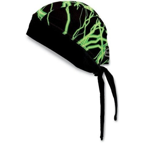 Schampa Stretch Z-Wrap (Green Lightning Bolt)